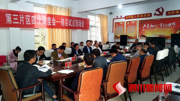 县脱贫攻坚第三片区第四次调度会暨骆店试点现场会召开