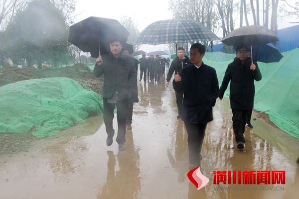 潢川县召开小潢河沿河三期工程建设推进会
