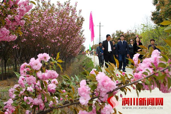 潢川县举办第三届“浪漫樱花·乡约连岗”文化旅游 宣传活动