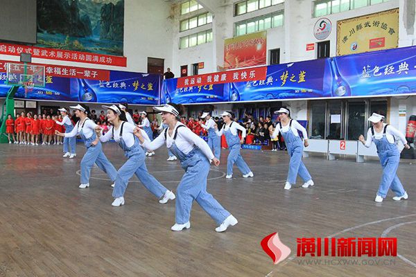 潢川举办河南省第二届老年人广场舞大赛（潢川赛区）比赛