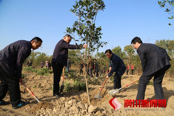 大河网：潢川县开展全民冬季义务植树活动